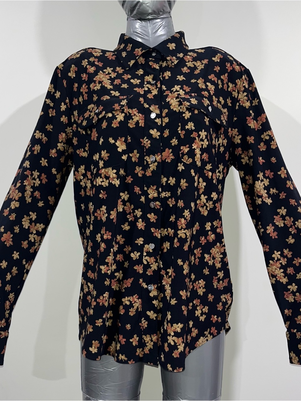 Ralph Lauren Button-Down Shirt with Floral Print